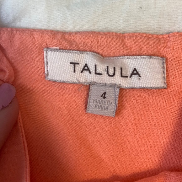 2/$25 Coral Aritzia Talula Summer Dress - Picture 4 of 7